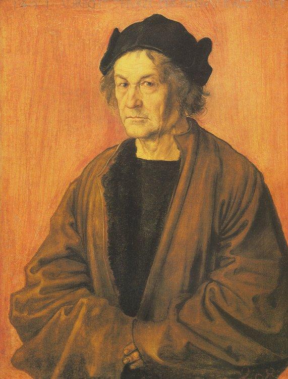 Albrecht Durer The Painter's Father_l oil painting image